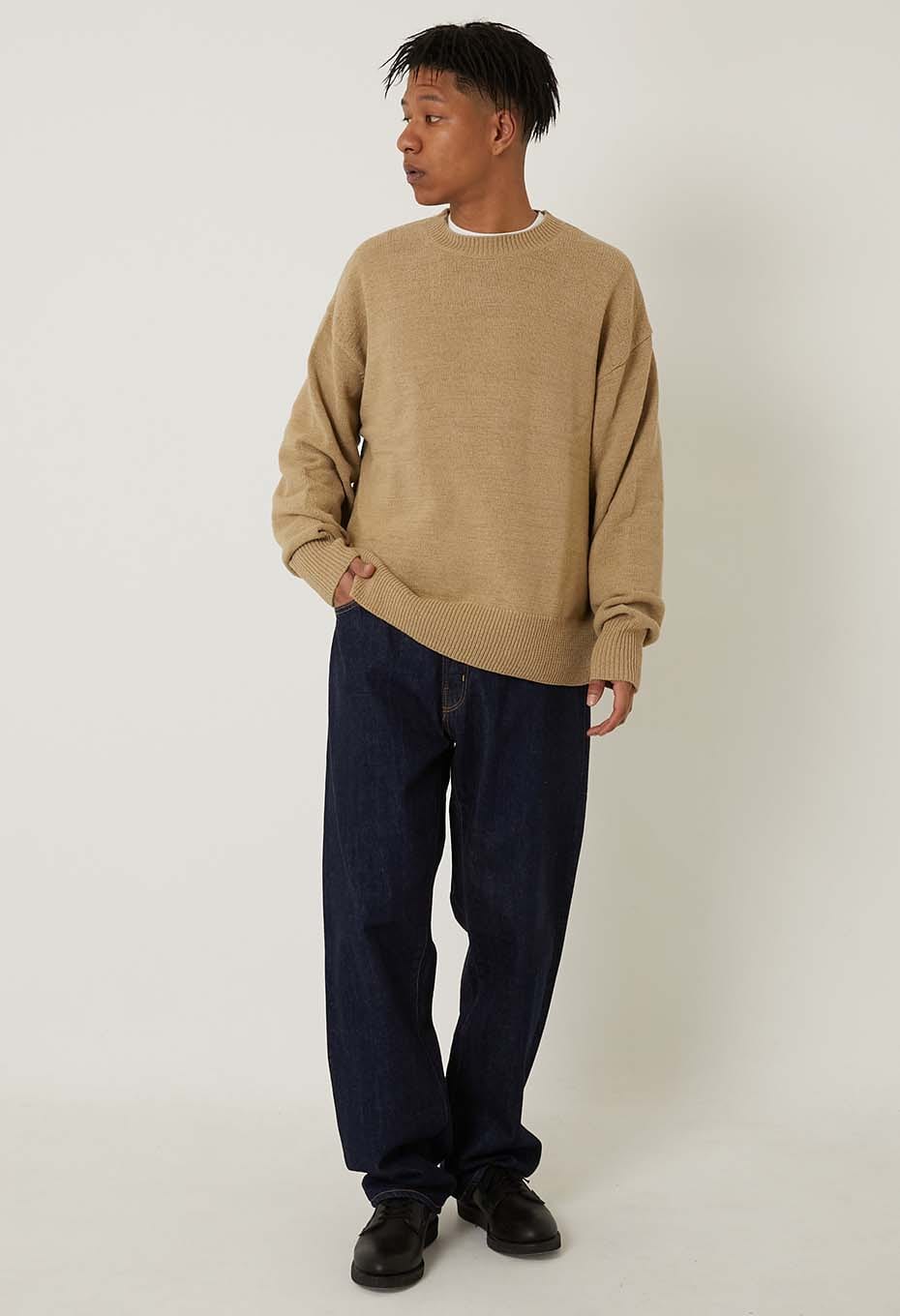 STUDIO NICHOLSON /CORDE 5GG クルーネック ジャンパー | STUDIO