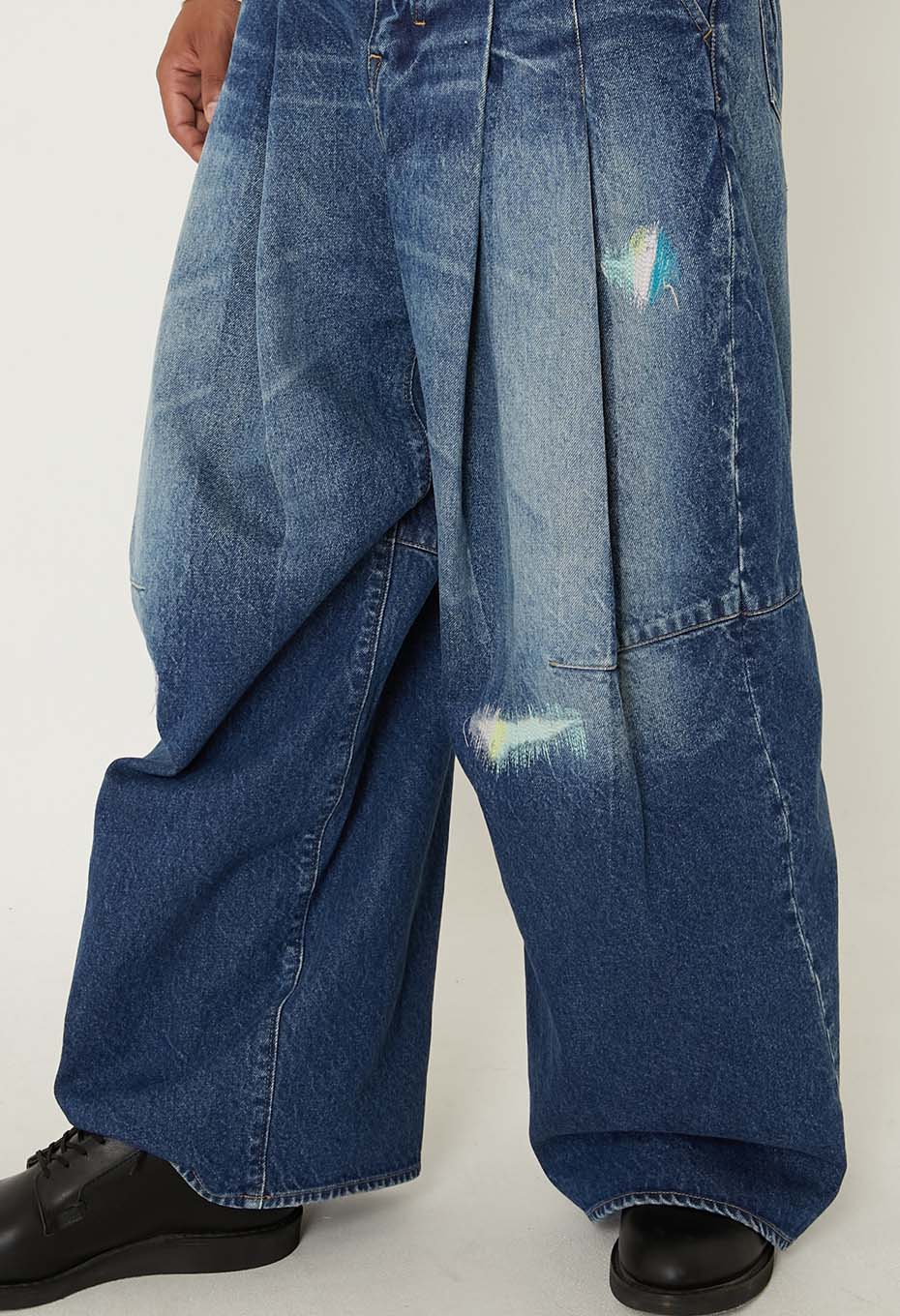 SHINYA KOZUKA / DAMAGED ORDINARY CITY Baggy Denim | SHINYA KOZUKA