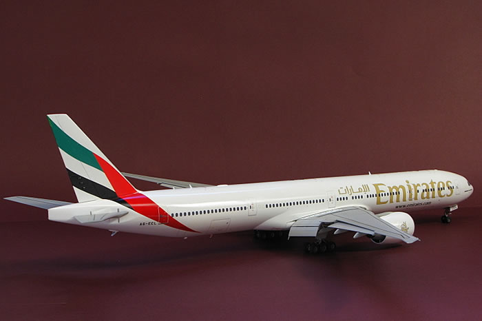 Zvezda 1/144 scale Boeing 777 by Steve Pritchard