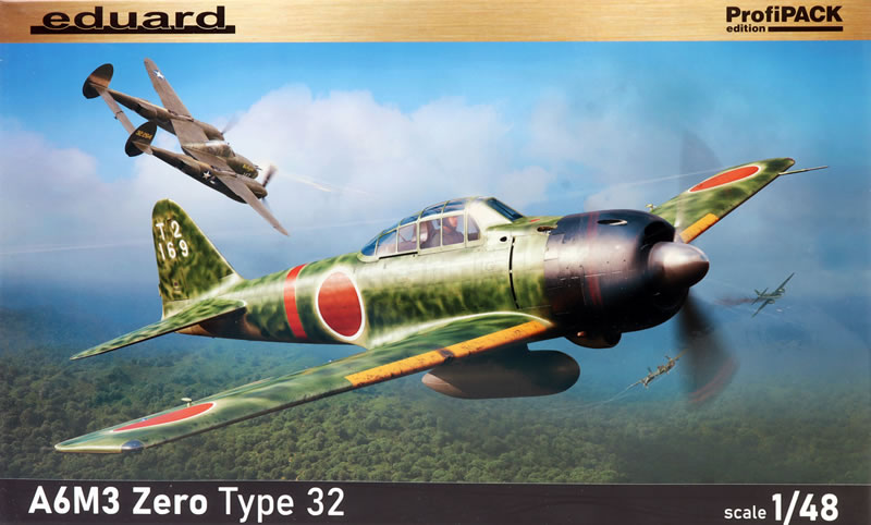 Eduard Kit No. 82213 - A6M3 Zero Type 32 ProfiPACK Review by Brett