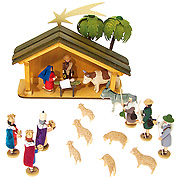 聖誕の飾り クリッペ：生活・くらし：百町森