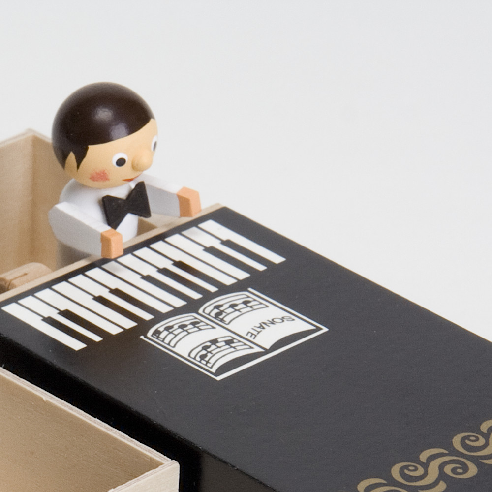 Wポップオルゴール ピアノ男の子：生活・くらし：百町森