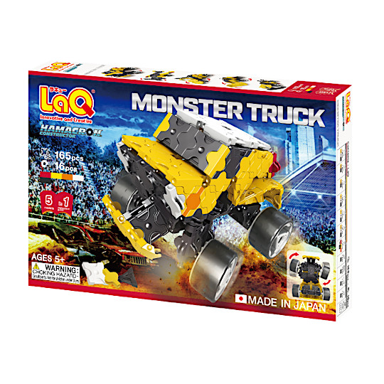 LaQ ハマクロンコンストラクター モンスタートラック：おもちゃ：百町森