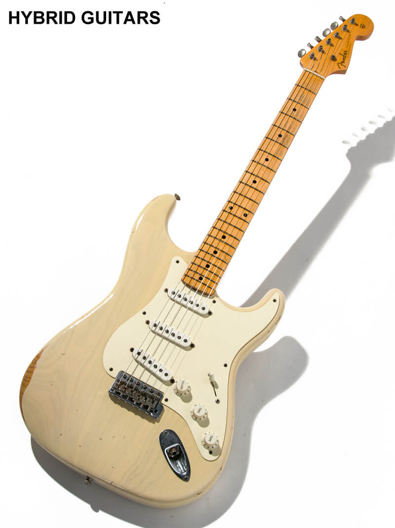 Fender Custom Shop 1956 Stratocaster Relic White Blonde 2007 中古