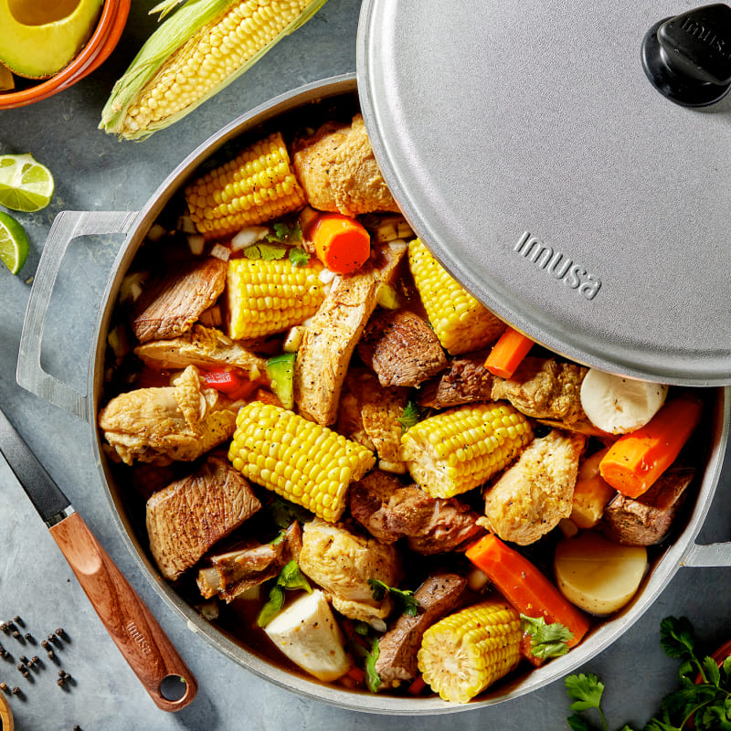 IMUSA 7.5qt Cast Aluminum Caldero - 30cm - Imusa