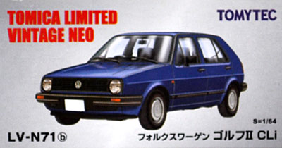 トミカリミテッドヴィンテージネオ フォルクスワーゲン ゴルフⅡ CLi