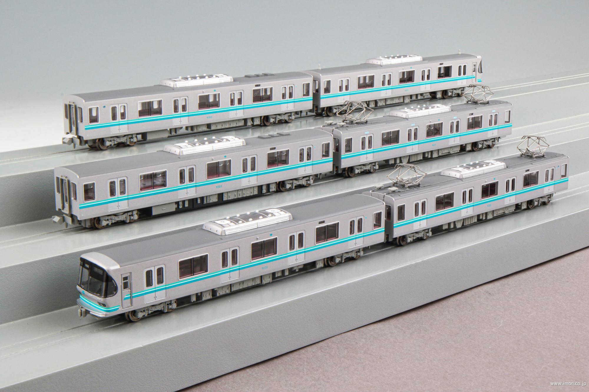 a8495 営団9000系 南北線 1次車 6両セット 営団9000系 南北線 1次車 6