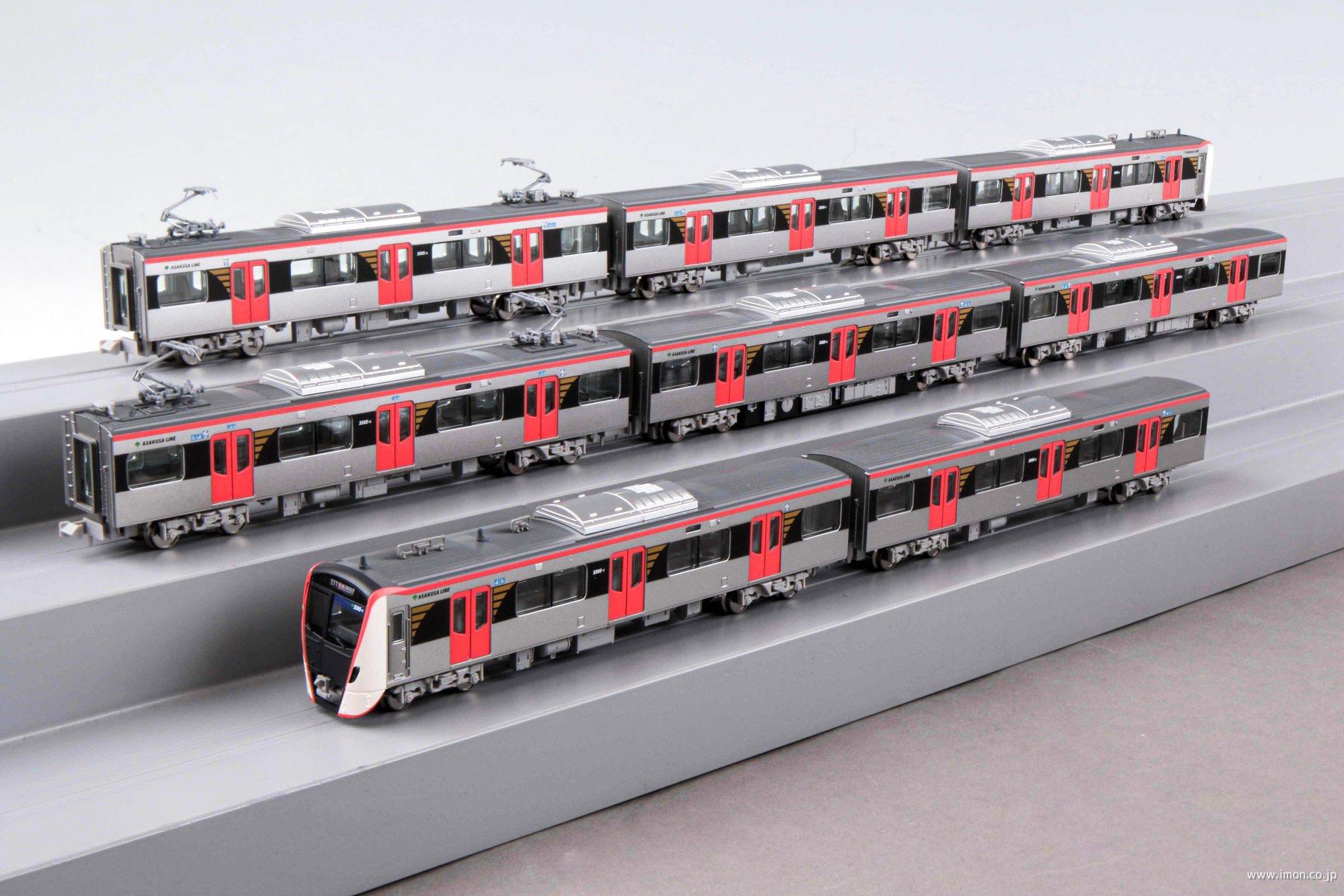 都営5500形 浅草線後期車 8両 | 鉄道模型店 Models IMON