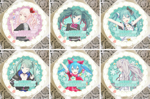 プロセカ』の公式クリスマスケーキが予約受付中！デザインは全35種類