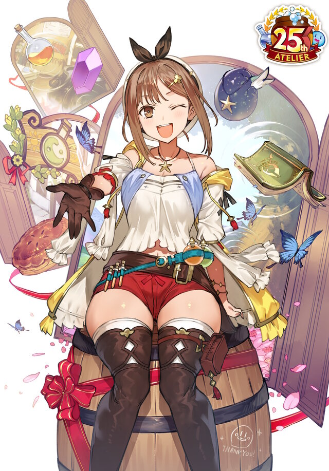 これが“初代の太もも”にしか出せない魅力…！「ライザ25周年記念ver