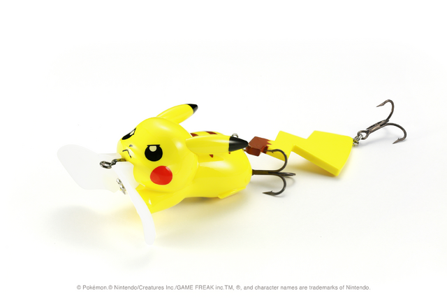 ピカチュウ、カイオーガなど可愛すぎるポケモンたちの「ルアー」が再販