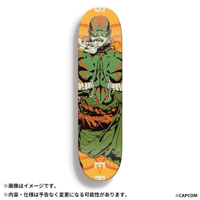 スト6』リュウや春麗らがデザインされたスケボーが最高にクール