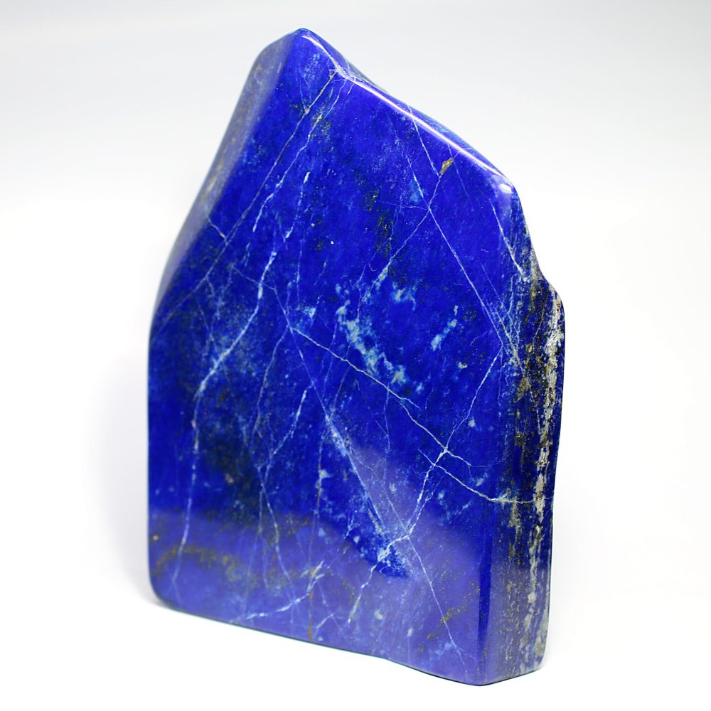 アフガニスタン産]ラピスラズリ磨き原石/フリーフォーム（置物