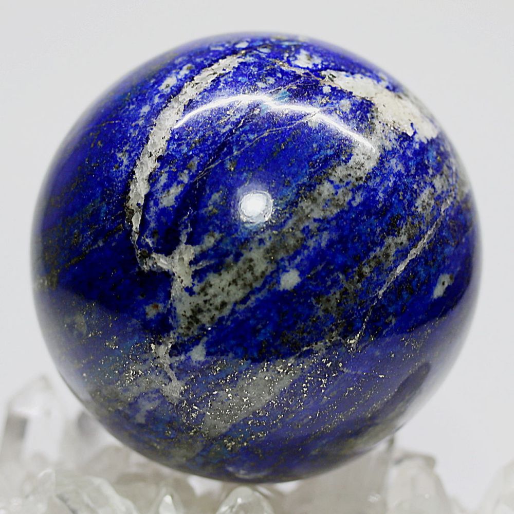 特別価格/アフガニスタン産]ラピスラズリ丸玉/スフィア（直径約7.5cm