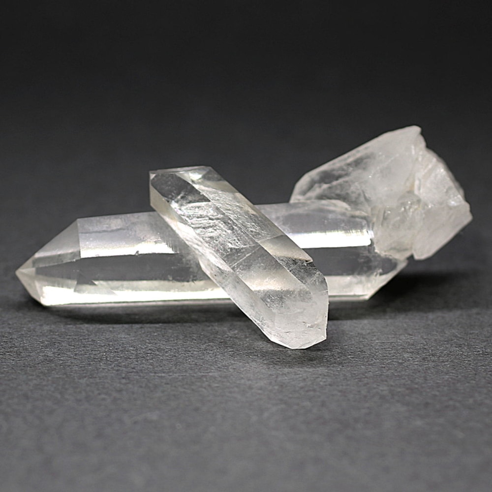 ネパール/マカルー産]ヒマラヤ水晶原石ダブルポイント（ダブルターミネ