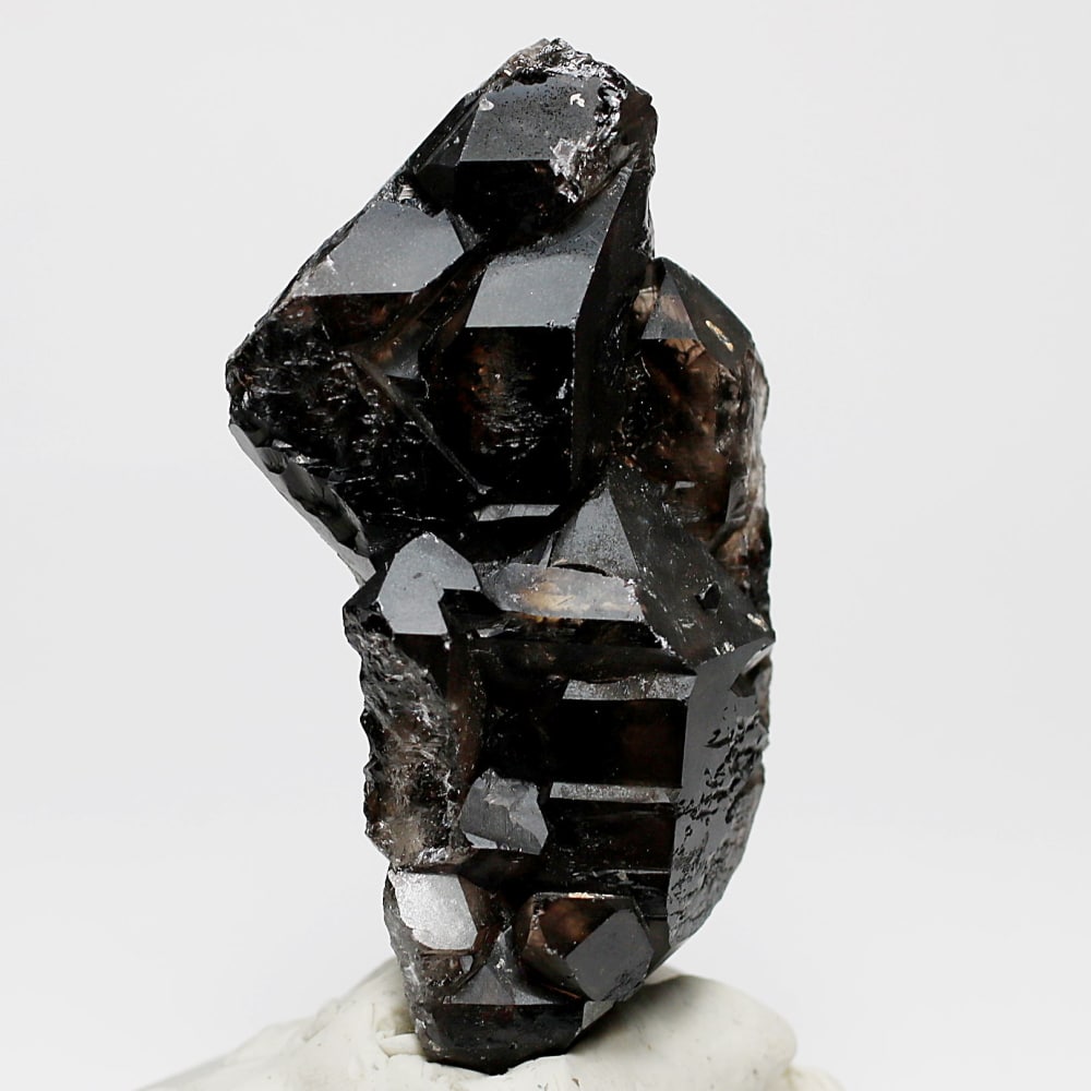 レア！高品質]ブラジル産ジャカレースモーキーモリオン原石/天然