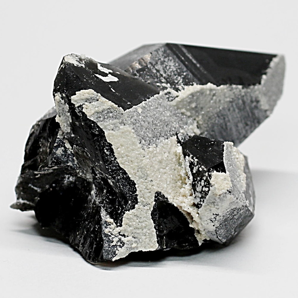 山東省産]天然モリオン原石（黒水晶クラスター） - 埼玉県吉川市の