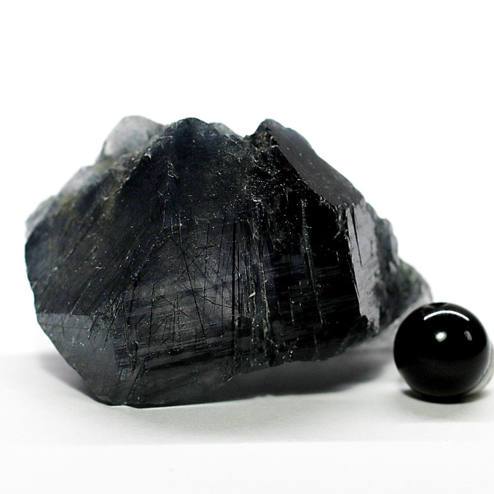 パキスタン/ザギマウンテン産] ザギマウンテンクォーツ原石（ブラック