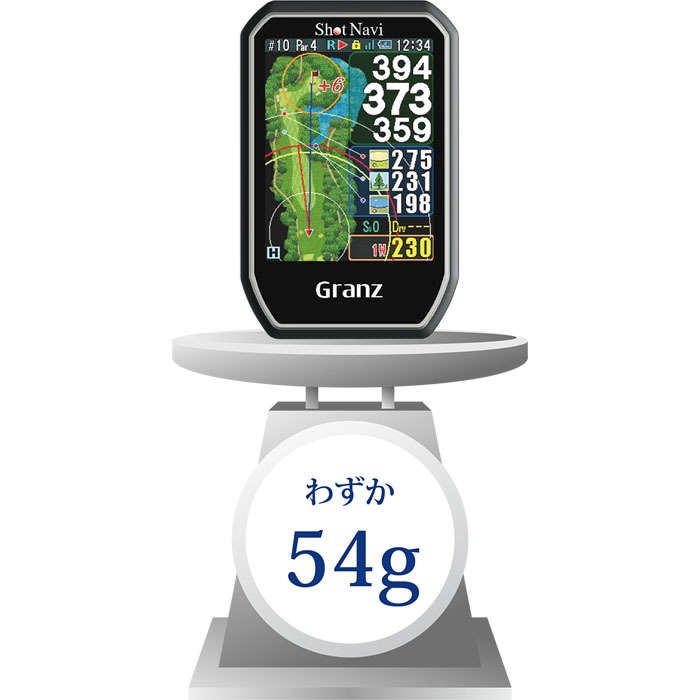 Shot Navi Granz Black ショットナビ グランツ ブラック ハンディ