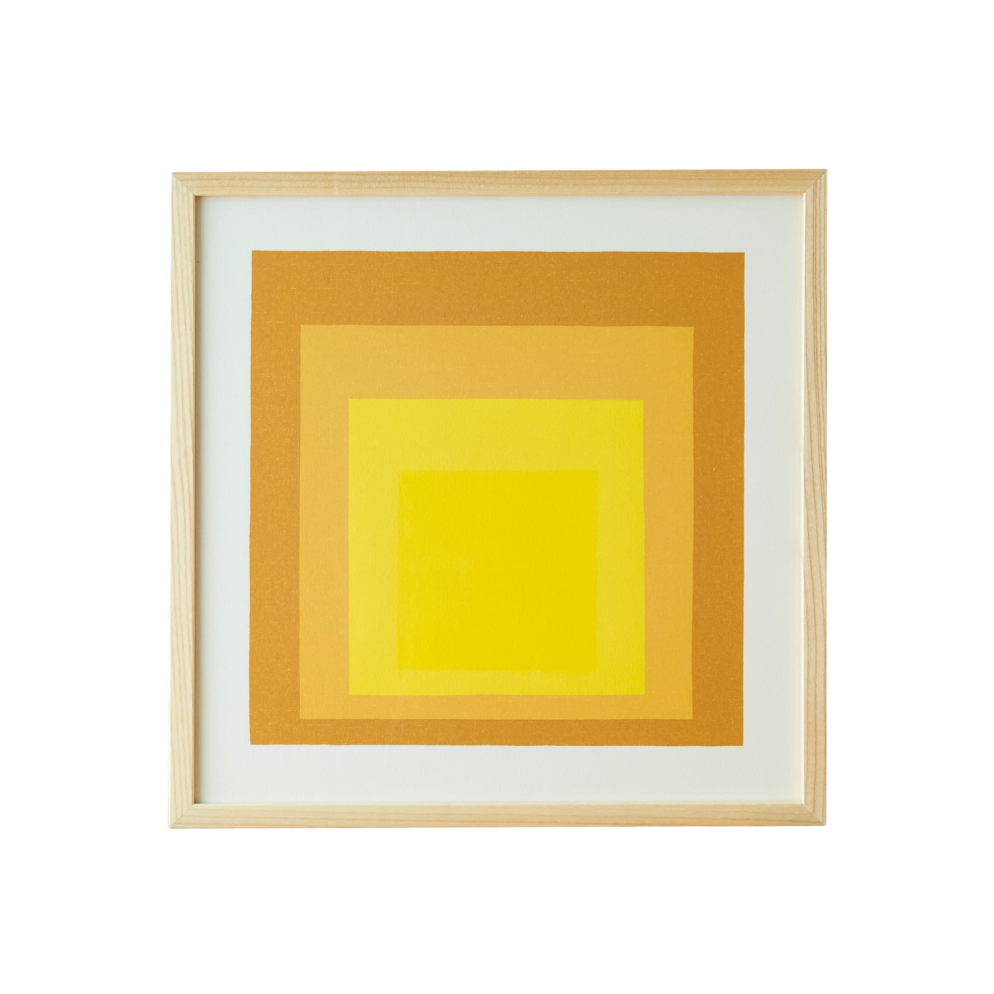 定番品】ジョセフ・アルバース「正方形賛歌 ブラウン」｜ポスター