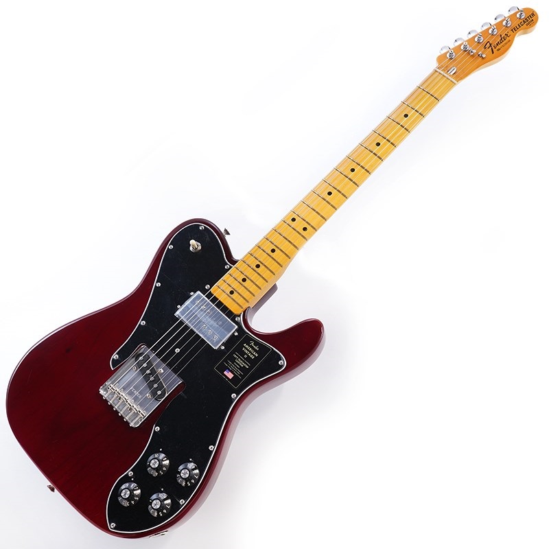 Fender USA American Vintage II 1977 Telecaster Custom (Wine/Maple