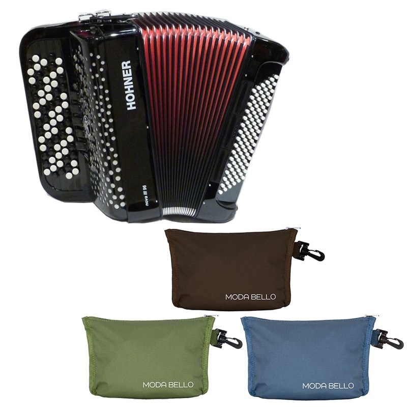 HOHNER AMICA Ⅲ 96 アコーディオン 96ベース ホーナー 赤 Hohner