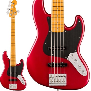 Fender USA American Ultra II Jazz Bass V (Sinister Red/Maple