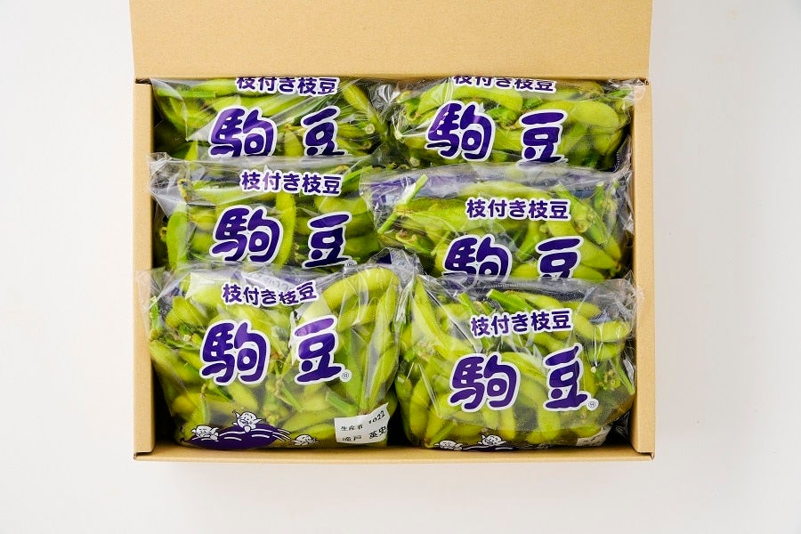 枝豆 駒豆 約200g×6パックセット: JAしみずアンテナショップきらり