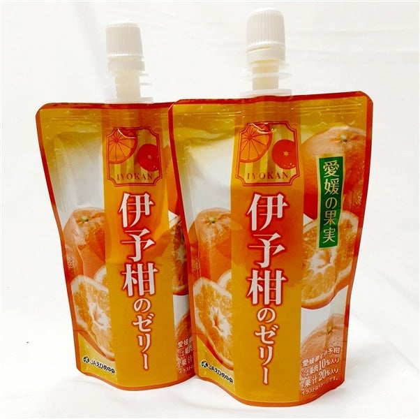 ②愛媛の果実「飲むゼリー3種セット」（紅まどんな・せとか・伊予柑の