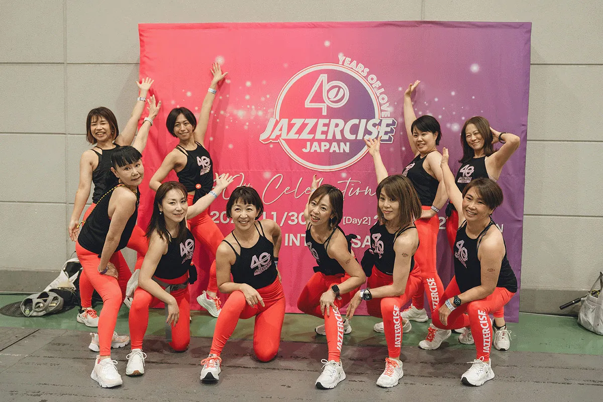 JAZZERCISE JAPAN 40th CELEBRATION!|ジャザサイズ ジャパン