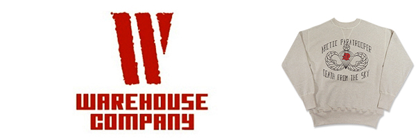 WAREHOUSE x ORGAN ウエアハウス 別注|裏起毛|丸胴|セットインスリーブ