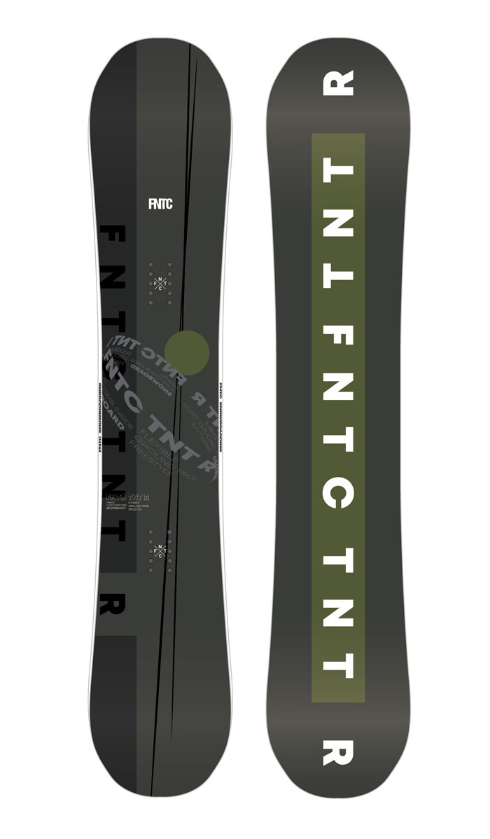 SALE20%OFF】【送料無料】 FNTC SNOWBOARD TNT-R BLACK 150 24-25 エフ