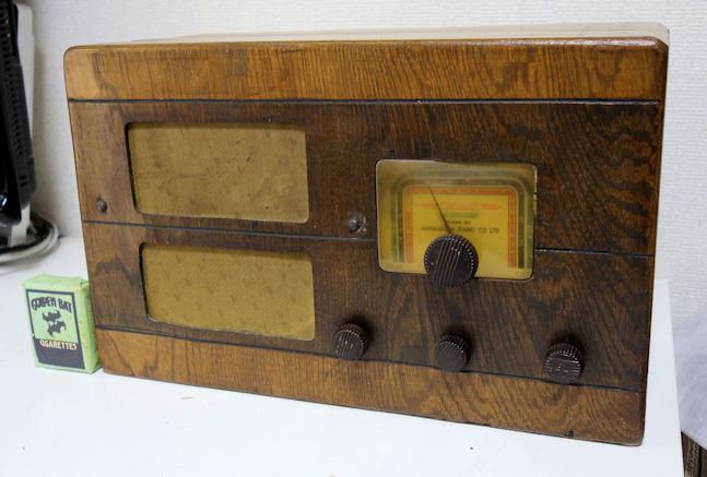 終戦直後の普及型ラジオ受信機