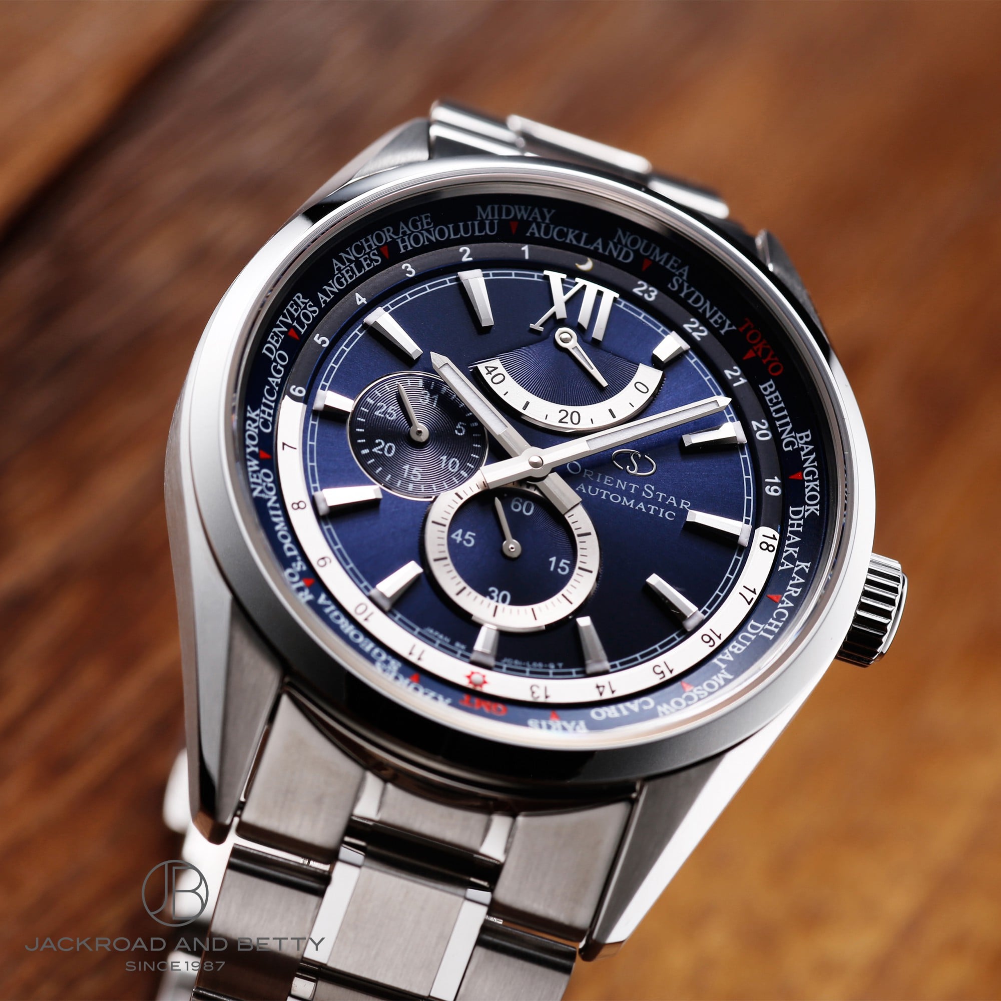 オリエントスター ワールドタイム[WZ0041JC] Orient Star World Time