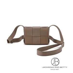 キャンディ カセット ショルダーバック トープグレー ベージュ[666688