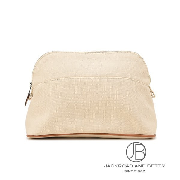 ボリード ポーチ MM ナチュラル アイボリー[H102774M 01] Bolide Pouch