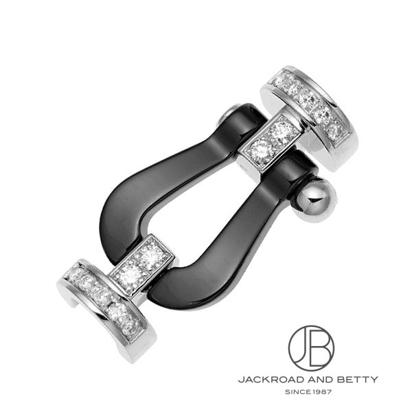 フォース10 LM（ラージ）ハーフダイヤ ブラックセラミック バックル WG