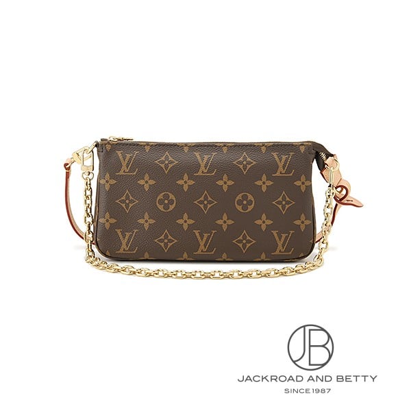 ポシェット・アクセソワール モノグラム ブラウン[M82766] Pochette