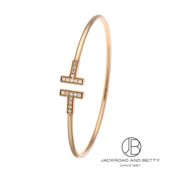 Tワイヤー ダイヤ ブレスレット ラージ[33450818] T Wire Diamond