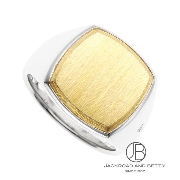 クッション ゴールド トップ リング[100339] Cushion Gold Top Ring