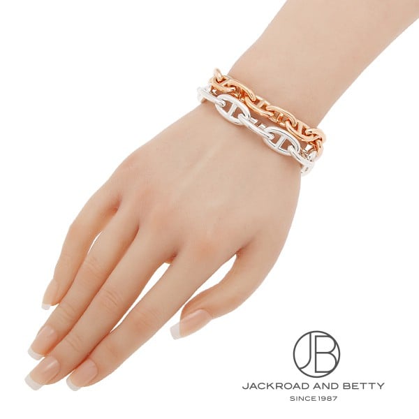 シェーヌ・ダンクル ブレスレット ダブル GM13コマ MM17コマ