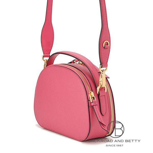 オデット サフィアーノ レザー バッグ マゼンダ ピンク[1BH123 NZV