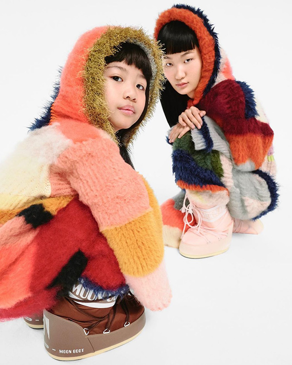 MOON BOOT スノーブーツ フォックスファー ITALY発ルーマニア製 MOON