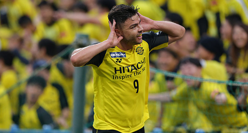 J2受賞者 柏レイソル FW9クリスティアーノ：明治安田生命Jリーグ