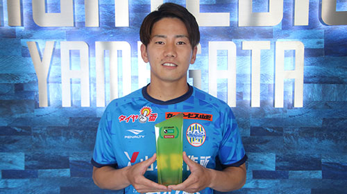 J2受賞者 アルビレックス新潟 MF33高木 善朗：明治安田生命Jリーグ