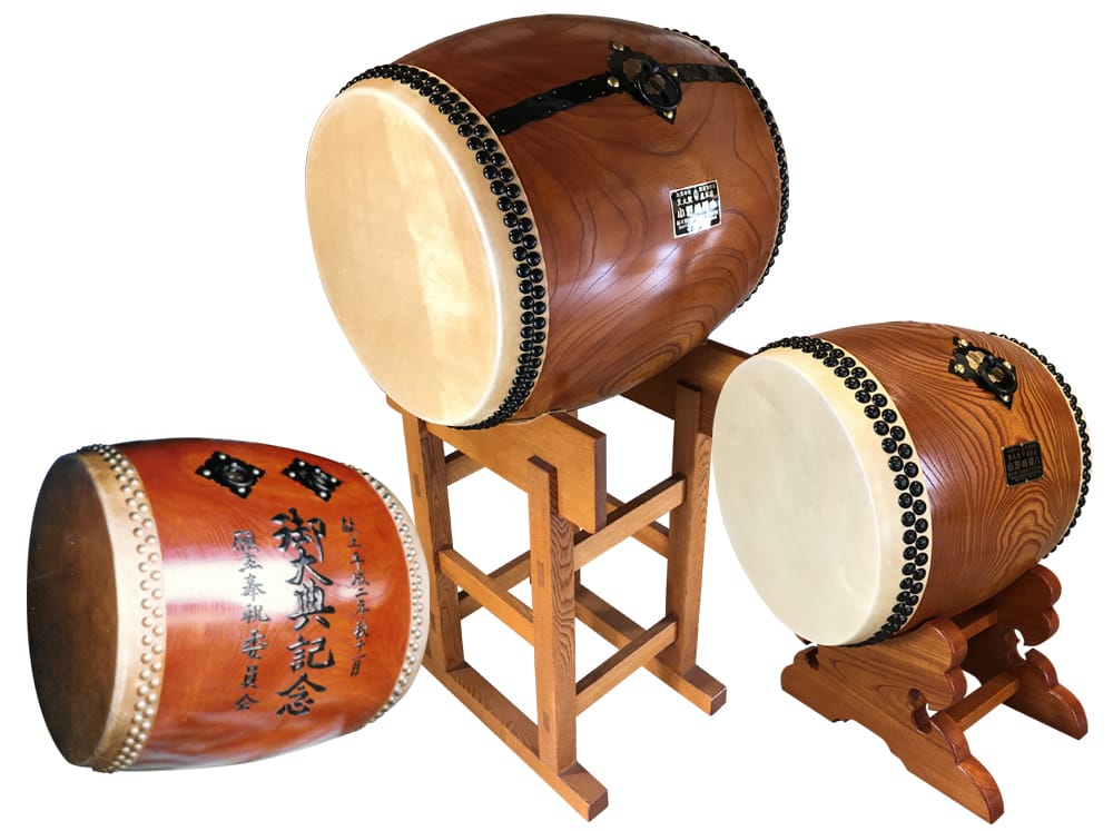 和太鼓 諏訪工芸様 1尺8寸長胴太鼓① 諏訪工芸｜和太鼓販売