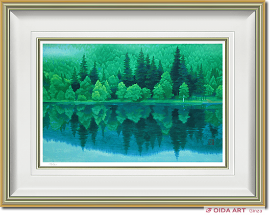 東山魁夷(新復刻画) 狭霧晴れゆく（新復刻画） | 絵画など美術品の販売