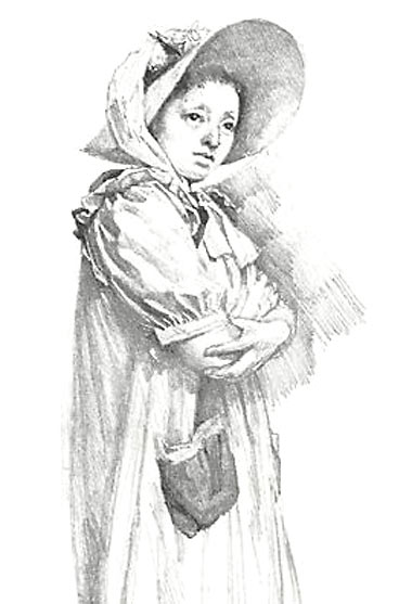 小磯良平 若い女たち “帽子の女” | 絵画など美術品の販売と買取 | 東京