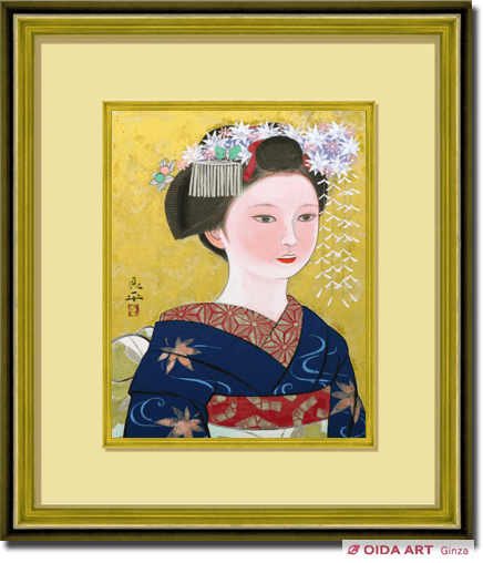 三輪良平 舞妓 | 絵画など美術品の販売と買取 | 東京・銀座 おいだ美術