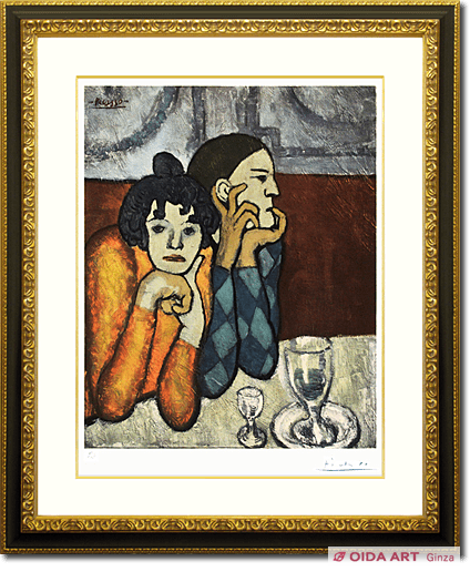 パブロ・ピカソ アルルカンと女友達 (スピッツァー版) | 絵画など美術